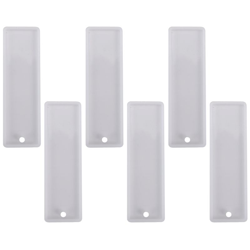 ABJN-6 Pcs/Set Rectangle Silic - огляд і ціна Silicone Epoxy Resin Molds Set