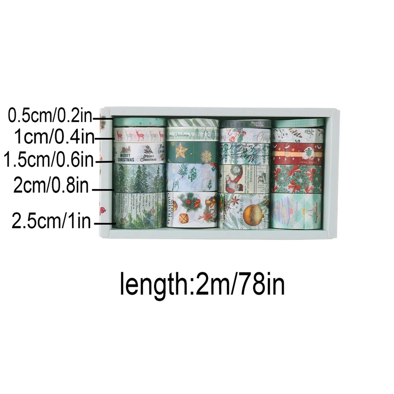 20 Rolls Vintage Christmas Was - огляд і ціна Scrapbooking
