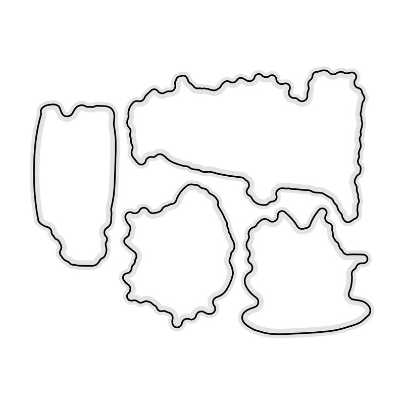 Kawaii Fatty Cats Owl Cutting  - огляд і ціна Clear Silicone Stamps For Card Making