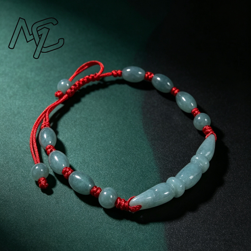 Natural Blue water Jade Burma  - огляд і ціна Beading