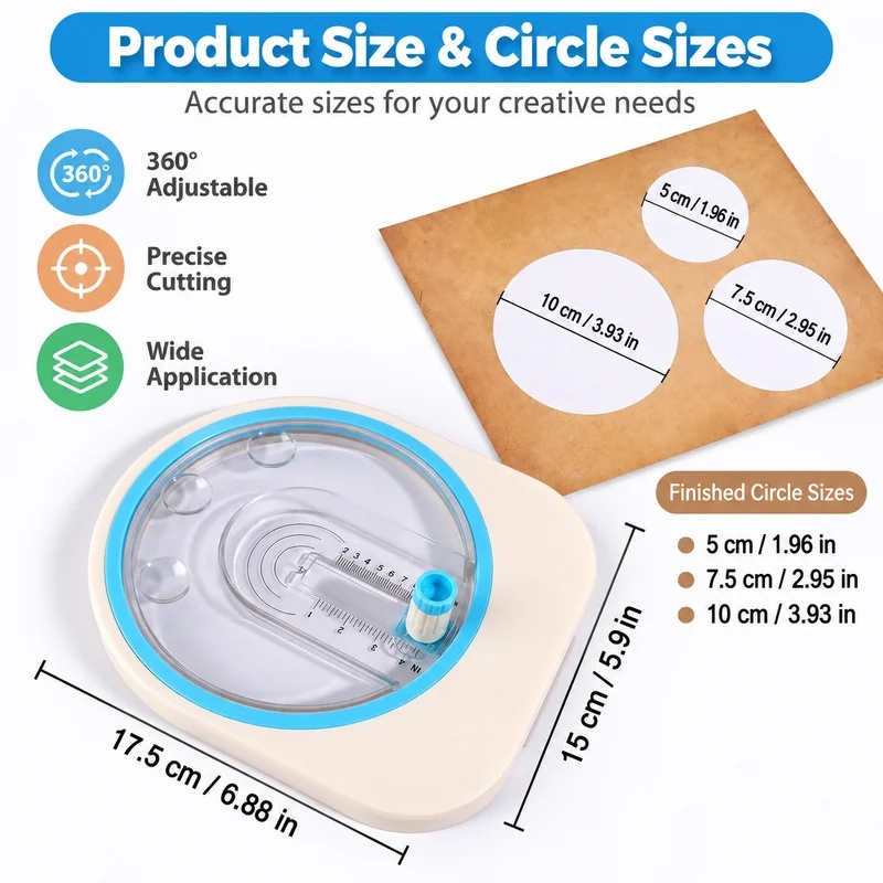 360° Rotating Circular Paper C - огляд і ціна Scrapbooking