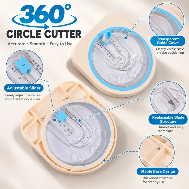 360° Rotating Circular Paper C - огляд і ціна Scrapbooking